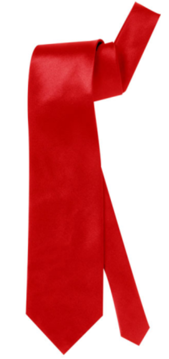 Elegante Satin-Krawatte