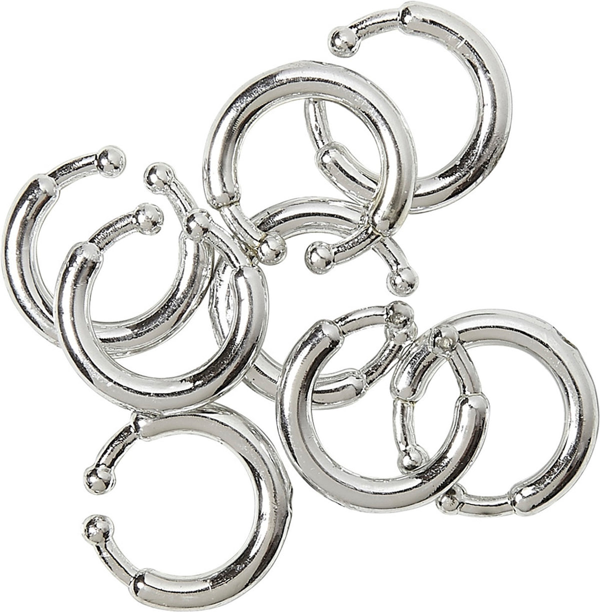 Fake Piercings – 8 Stück