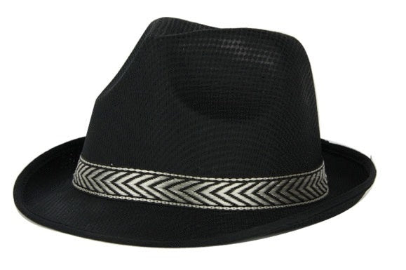 Herrenhut mit Band – Al Capone Gangster
