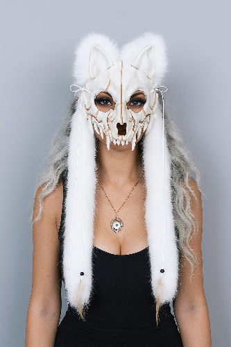 Wolf Schädel Maske – Halloween
