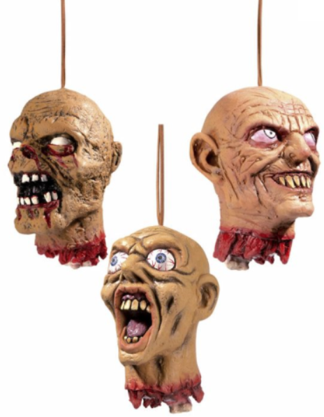 Horror Kopf Hängedeko für Halloween