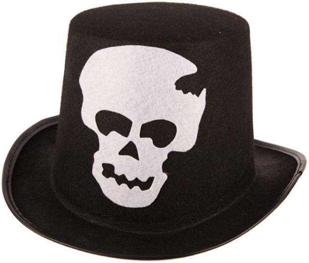 Zylinder mit Totenkopf – Voodoo Hut