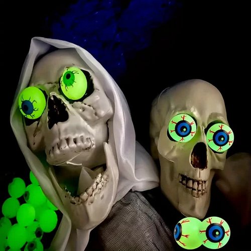 Leuchtaugen – 10 Stück Dämonen-Augen