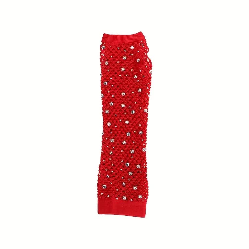 Netzhandschuhe fingerlos – Punk Party