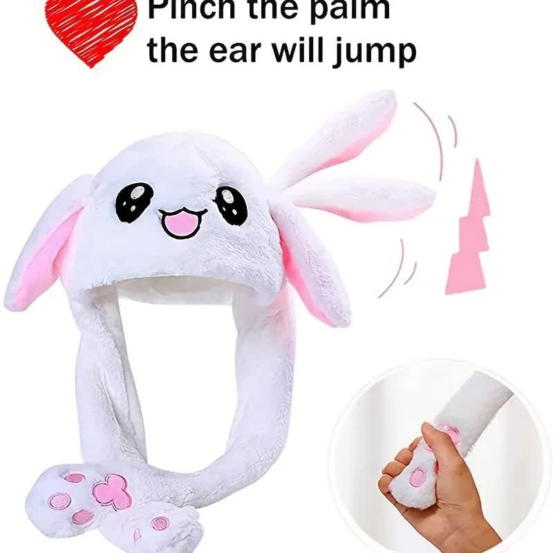 Hasen Mütze – Funny Bunny Plüschmütze