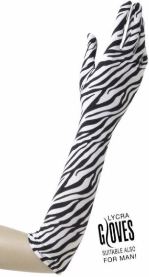 Safari Handschuhe Zebra