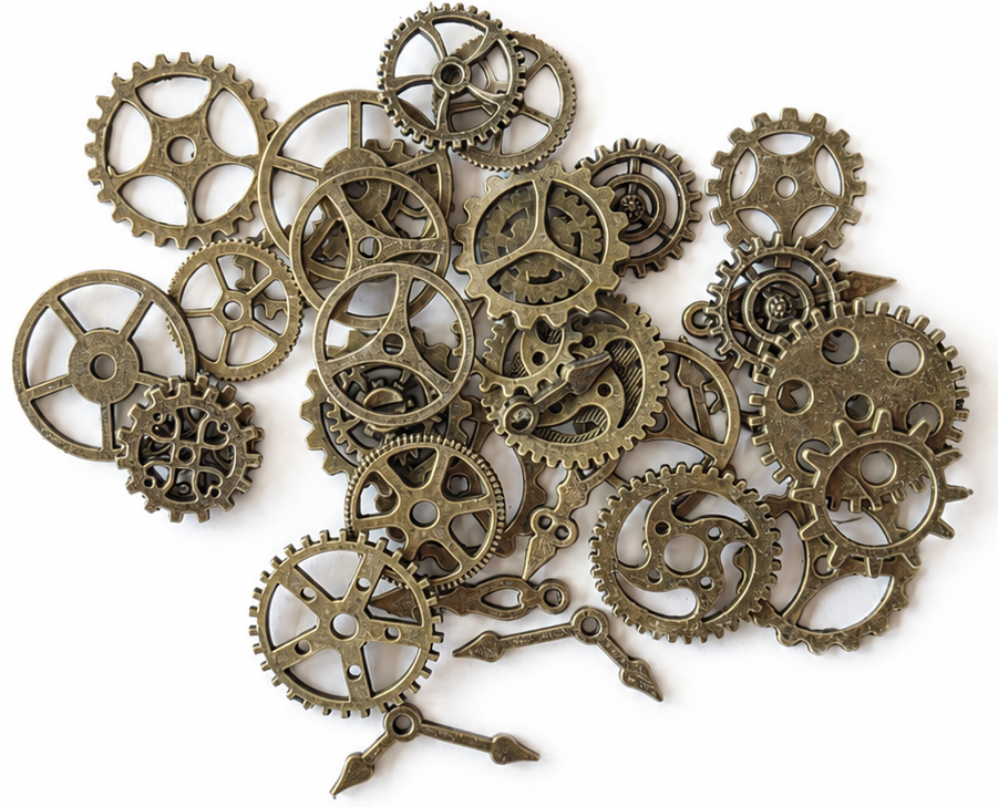 Zahnräder – Steampunk Dekoration