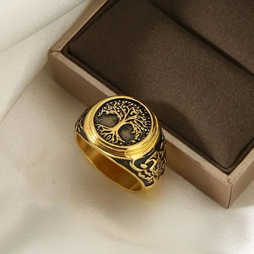 Fingerring Baum des Lebens – Keltischer Ring