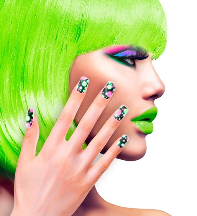 80er Jahre Fingernägel – Party Nails