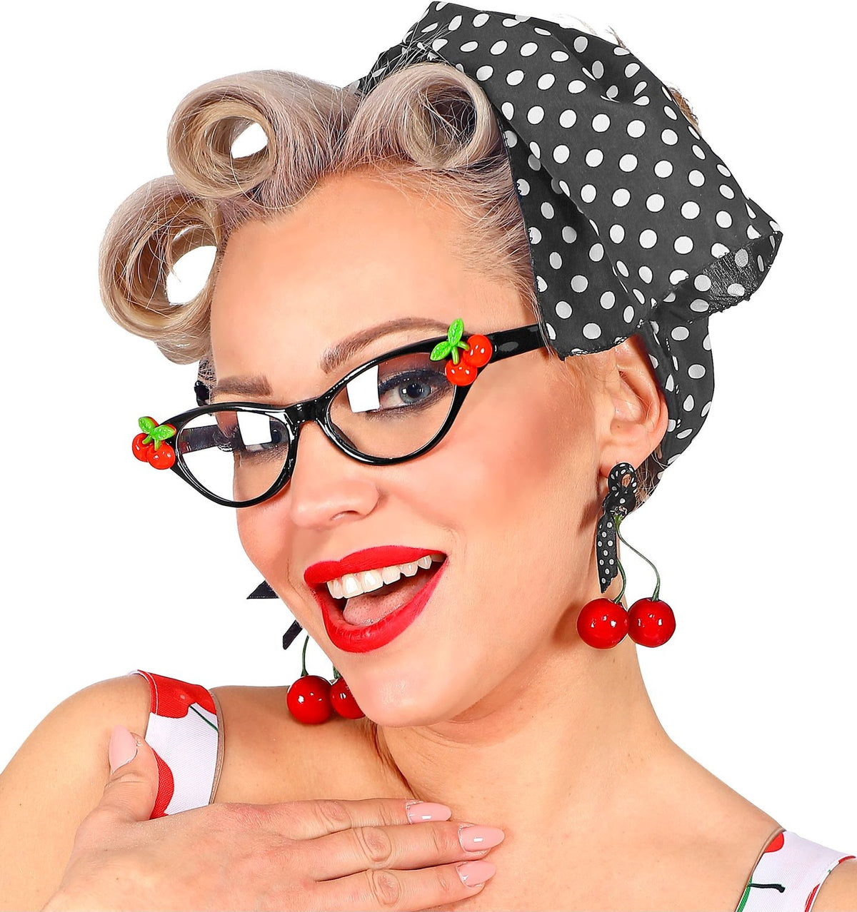 50er Jahre Brille – Rock n Roll Cat Eye Brille