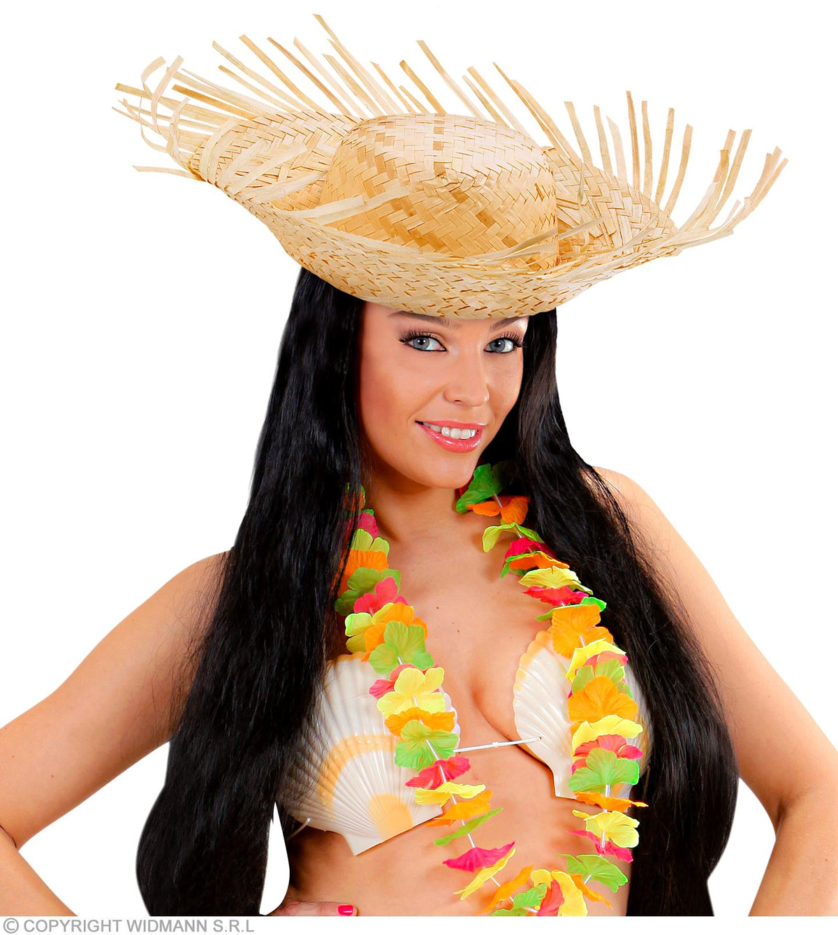 Hawaii Hut mit Fransen – Sommerhut