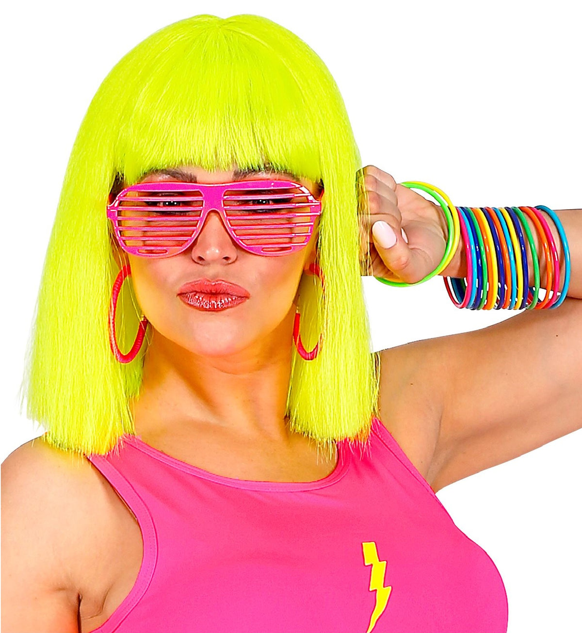 80er Jahre Gitterbrille – Shutter Shades