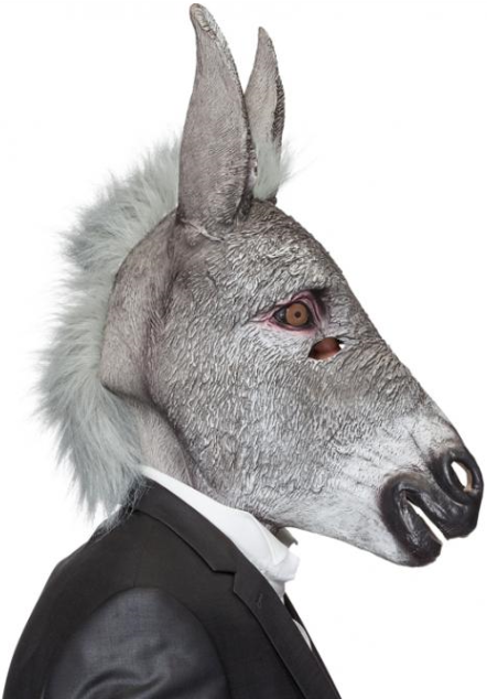 Esel Maske für Erwachsene – Tiermaske