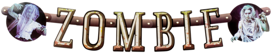 Zombie Girlande – Halloween Deko
