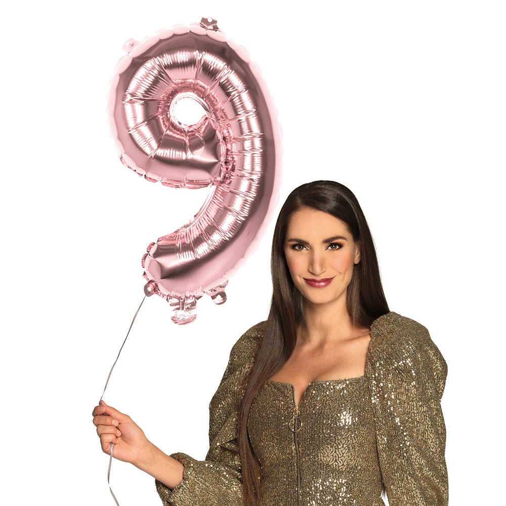 Folienballon Zahl 9 – Geburtstag Deko