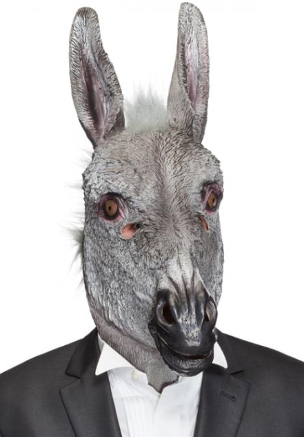 Esel Maske für Erwachsene – Tiermaske
