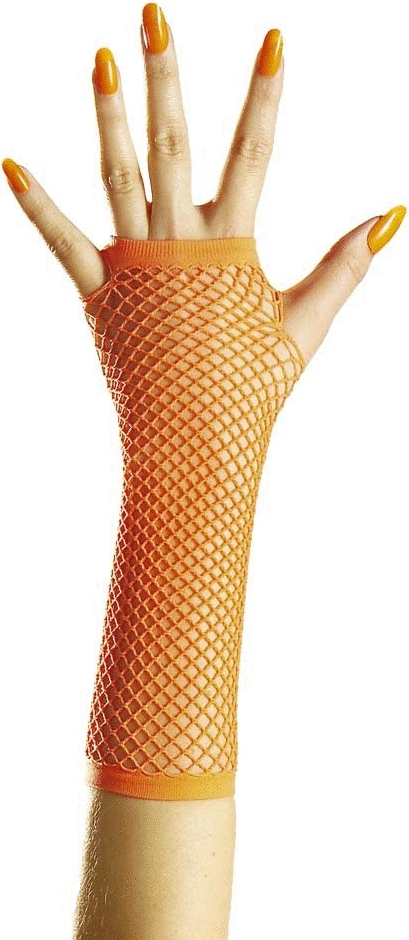 Netzhandschuhe fingerlos – Punk & Party