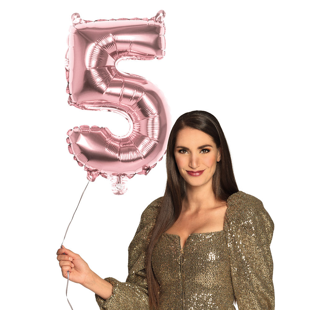 Folienballon Zahl 5 – Geburtstag Deko