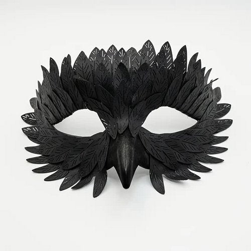 Krähenmaske Augenmaske für Halloween - Vogel