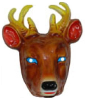 Rentiermaske für Erwachsene – Hirschmaske
