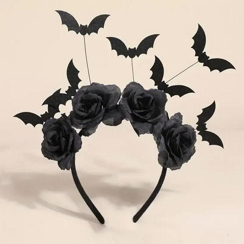 Fledermaus Haarreif – Vampir Haarschmuck