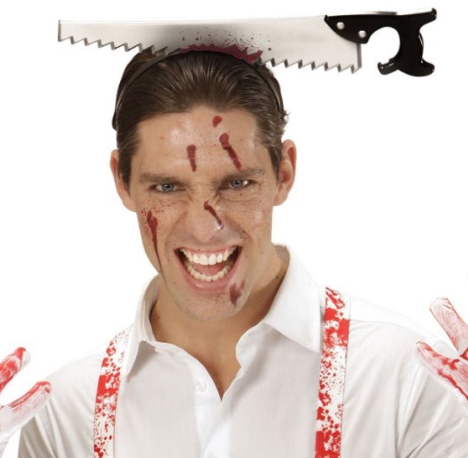 Säge durch den Kopf – Halloween Haarreif
