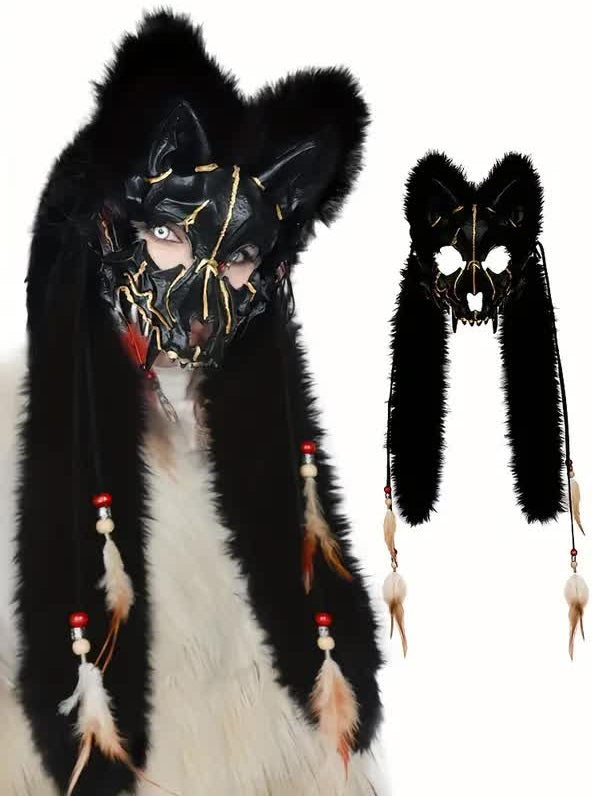 Wolf Schädel Maske – Halloween