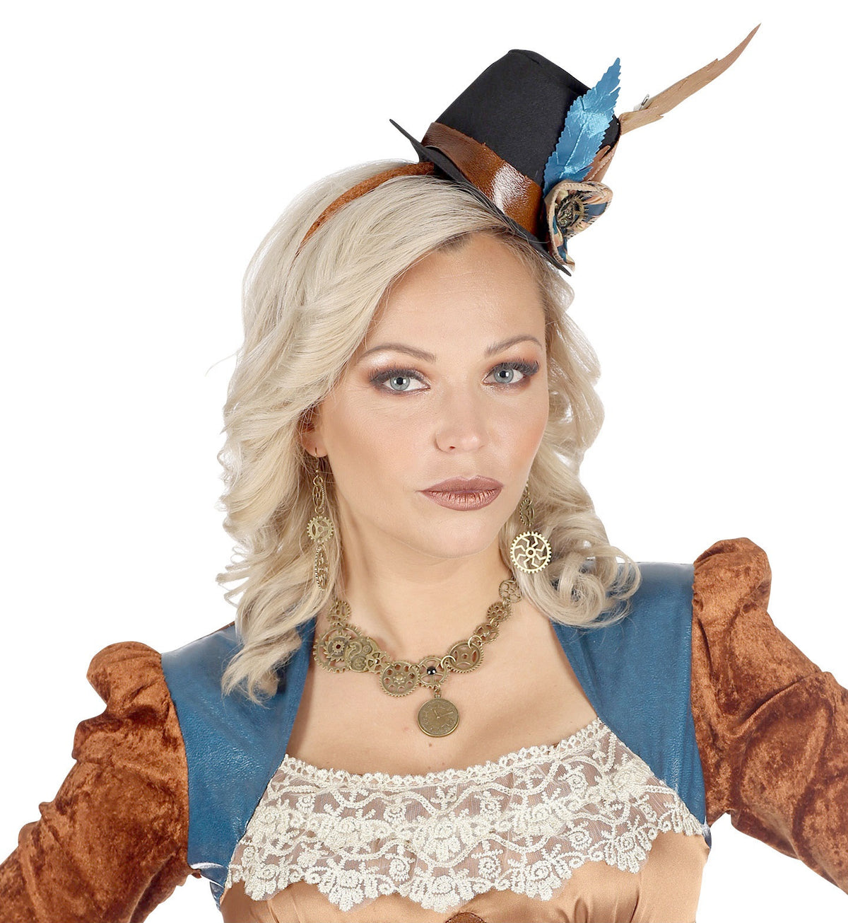 Steampunk Ohrringe mit Zahnrädern