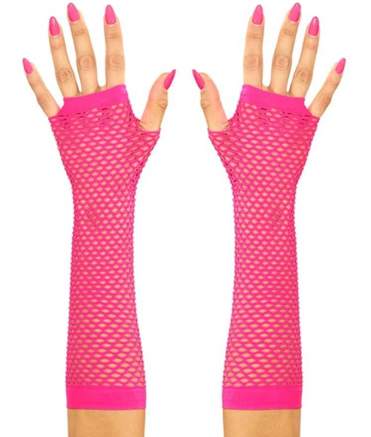 Netzhandschuhe fingerlos – Punk & Party