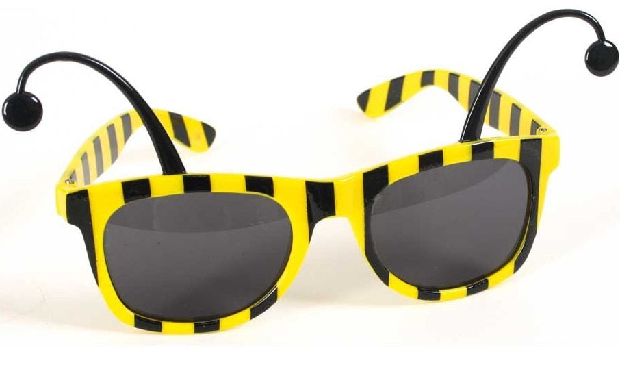 Bienen Brille mit Fühlern – Partybrille