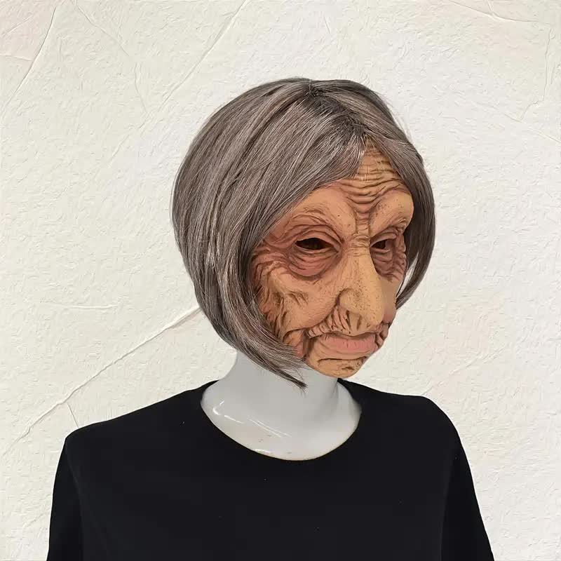 Grandma Maske – Grossmutter Latexmaske