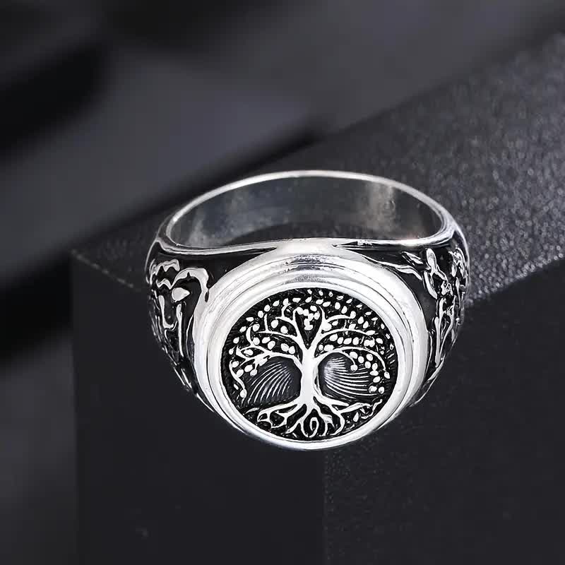 Fingerring Baum des Lebens – Keltischer Ring