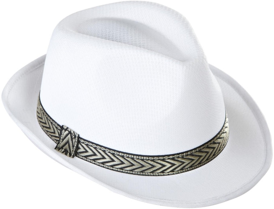 Herrenhut mit Band – Al Capone Gangster