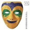 Glitzer Maske aus Plastik