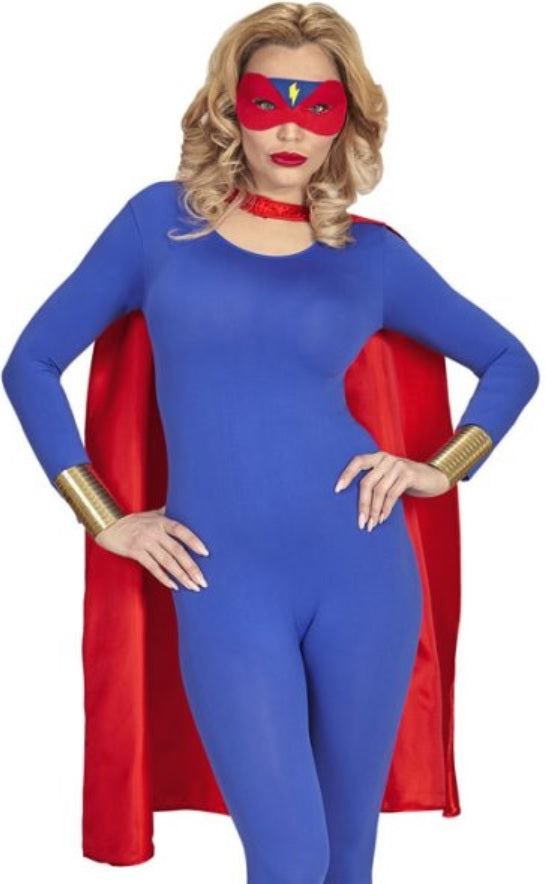 Flash Umhang mit Augenmaske – Superheld