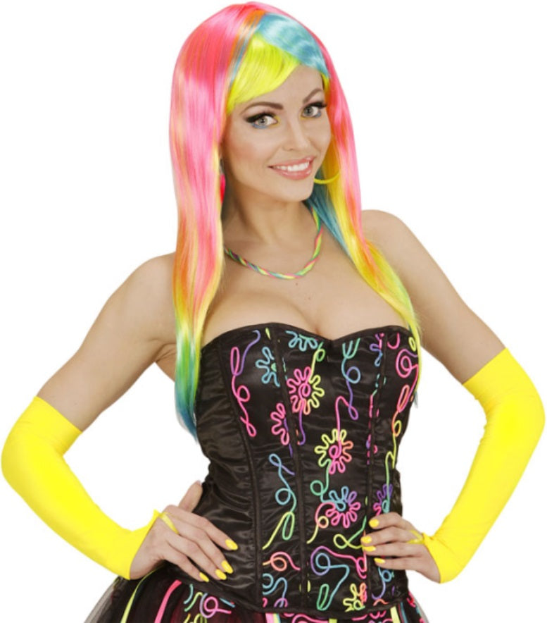 Satinhandschuhe – 80er Party
