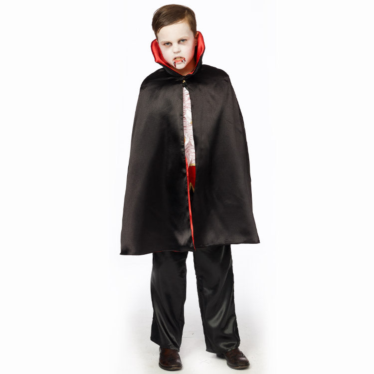 Dracula Umhang mit Kragen – Vampir Cape