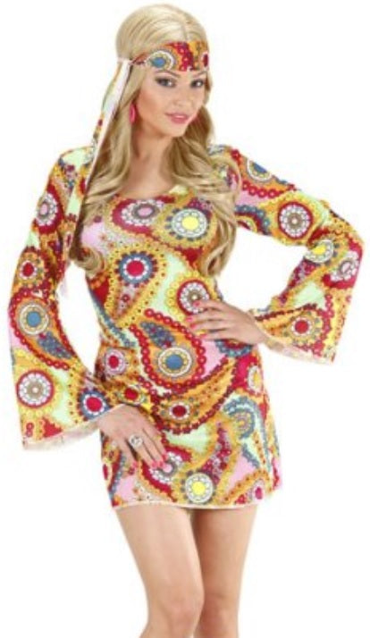 60er 70er Jahre Kleid – Schlager & Hippie