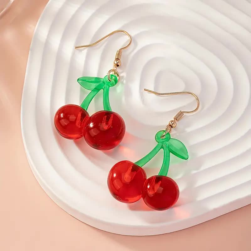 Kirschen Ohrringe – Rockabilly
