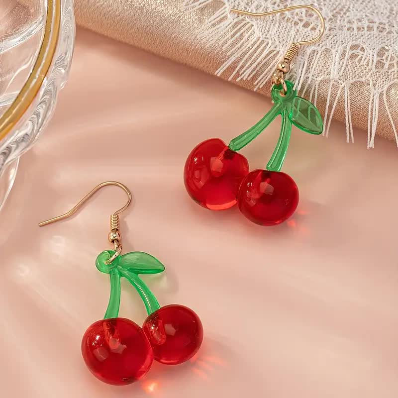 Kirschen Ohrringe – Rockabilly