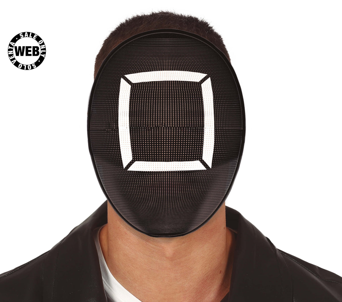 Squid Game Maske aus Plastik - mit Elastikband