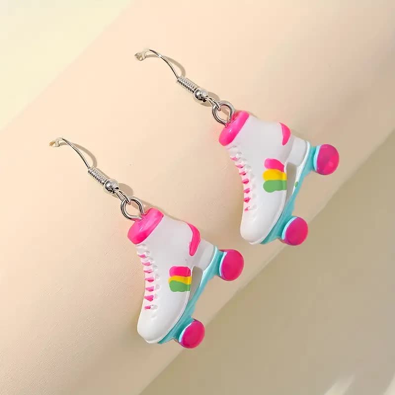 Rollschuh Ohrringe – Roller Disco
