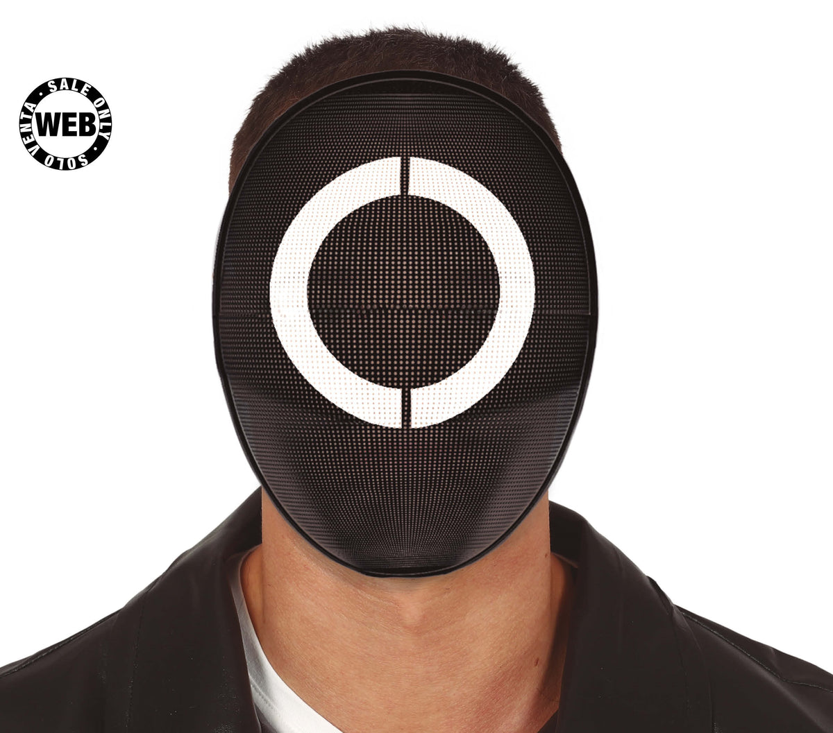 Squid Game Maske aus Plastik - mit Elastikband