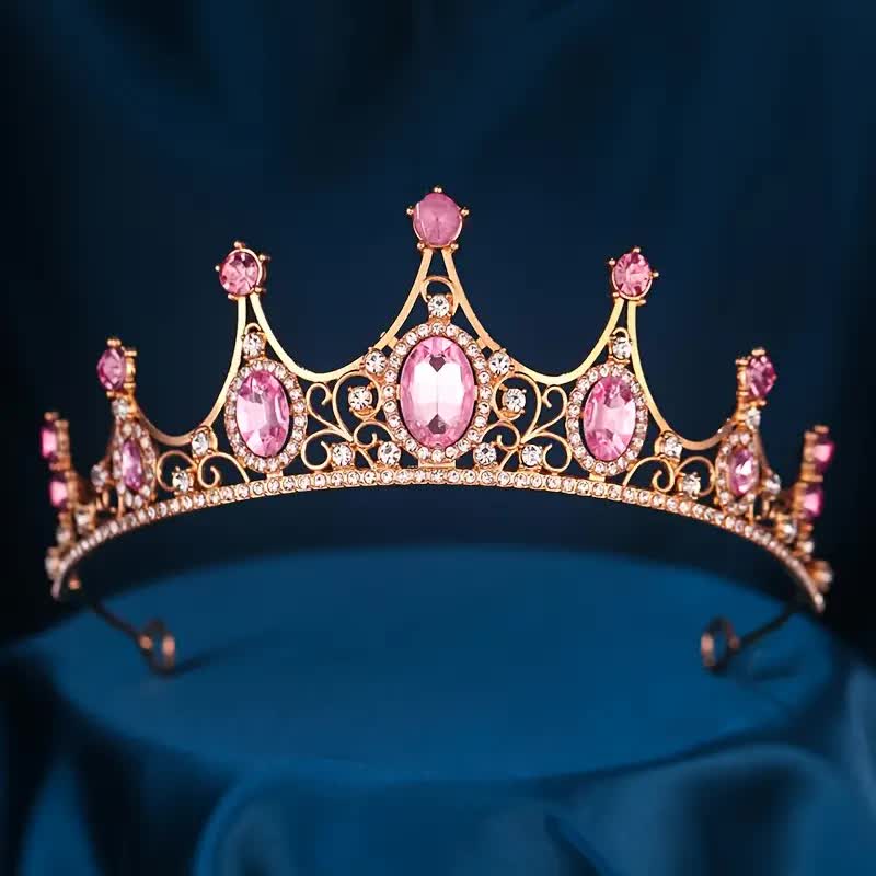 Diadem mit Edelsteinen – Prinzessin Krone