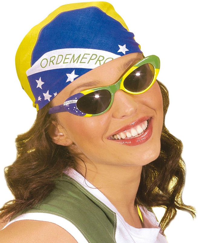 Partybrille im Ländermotiv