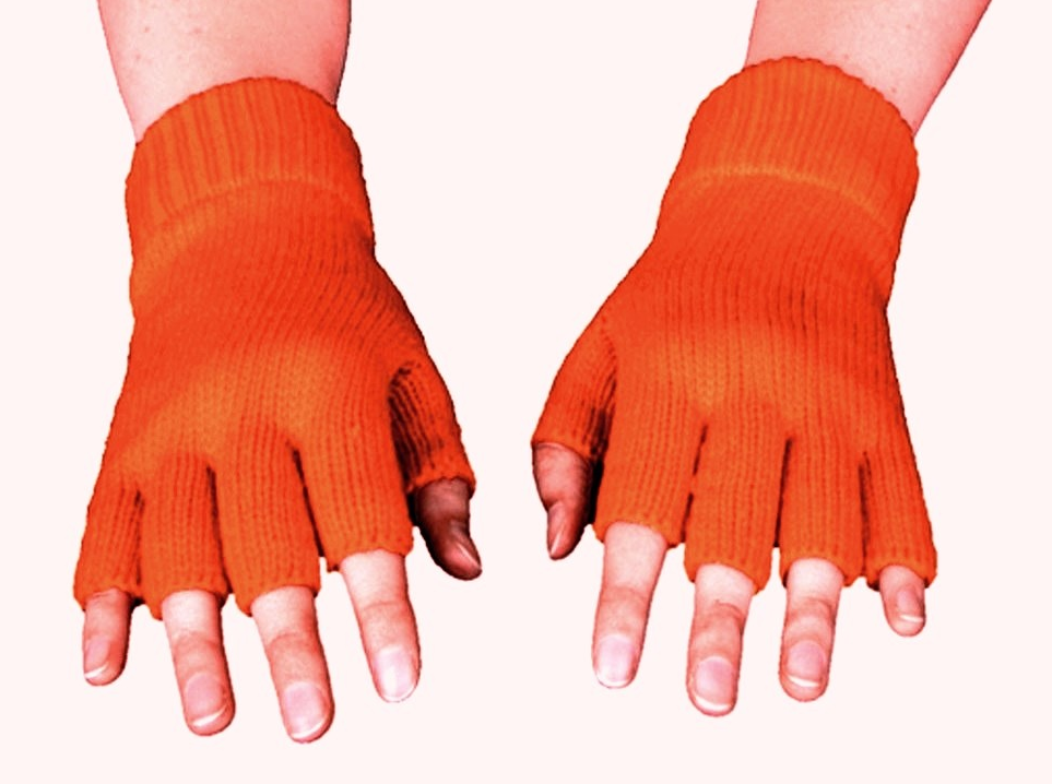Strickhandschuhe fingerlos