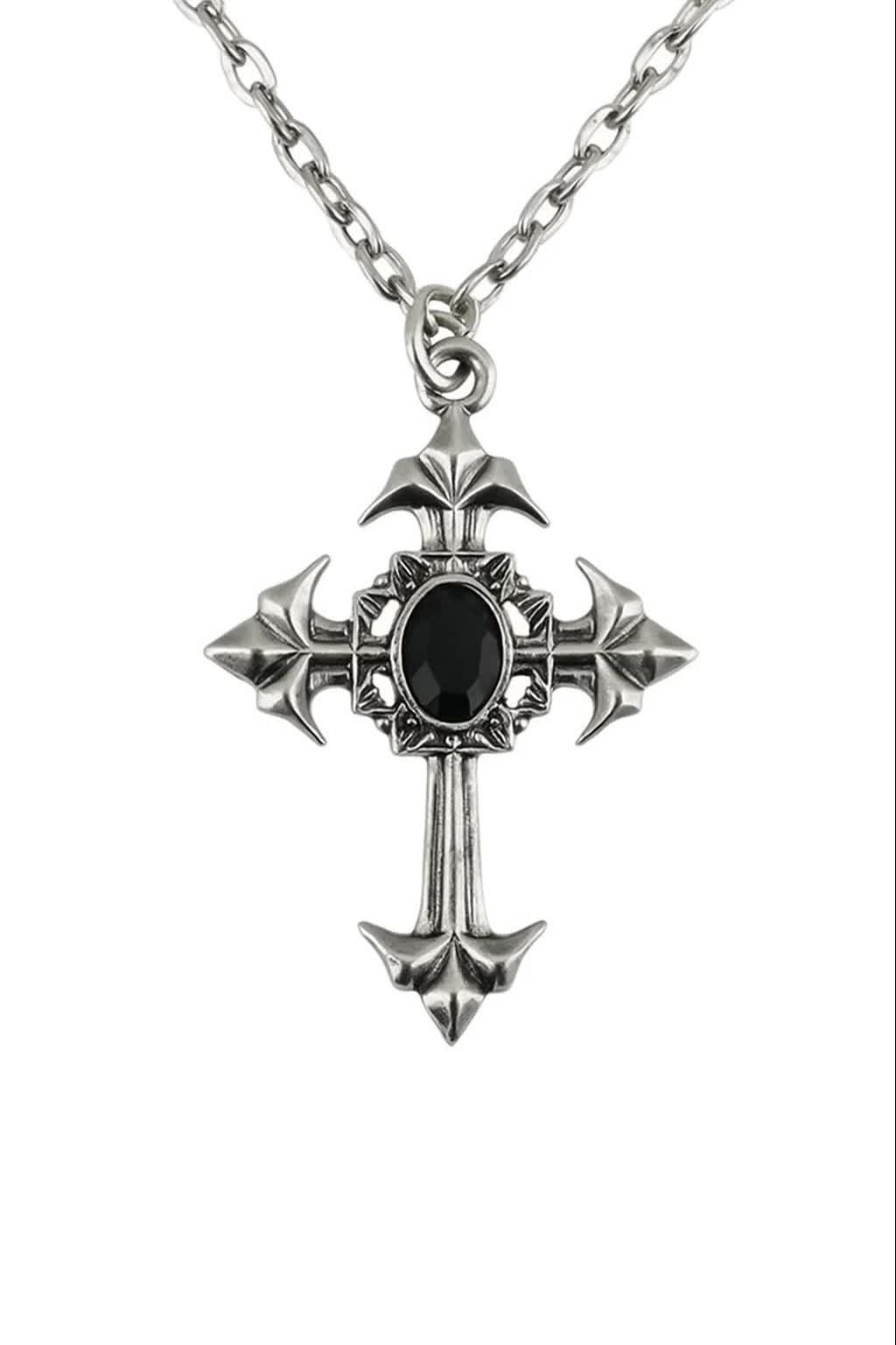 Kreuz Halskette – Gothic & Rocker