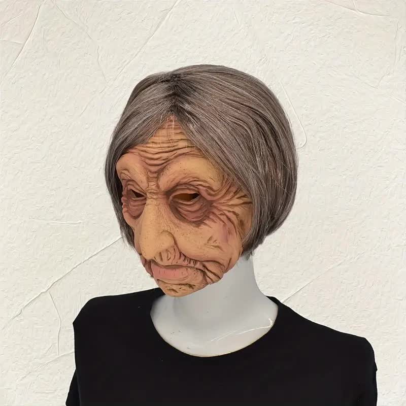 Grandma Maske – Grossmutter Latexmaske