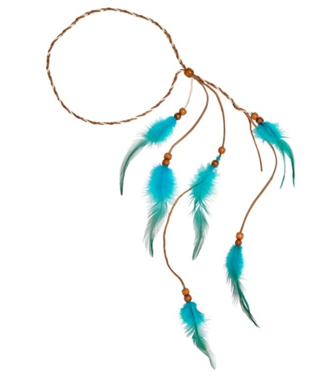 Stirnband mit Federn – Boho & Festival