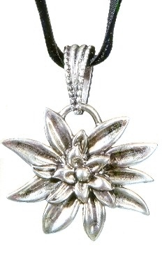 Edelweiss Halskette – Dirndl Schmuck
